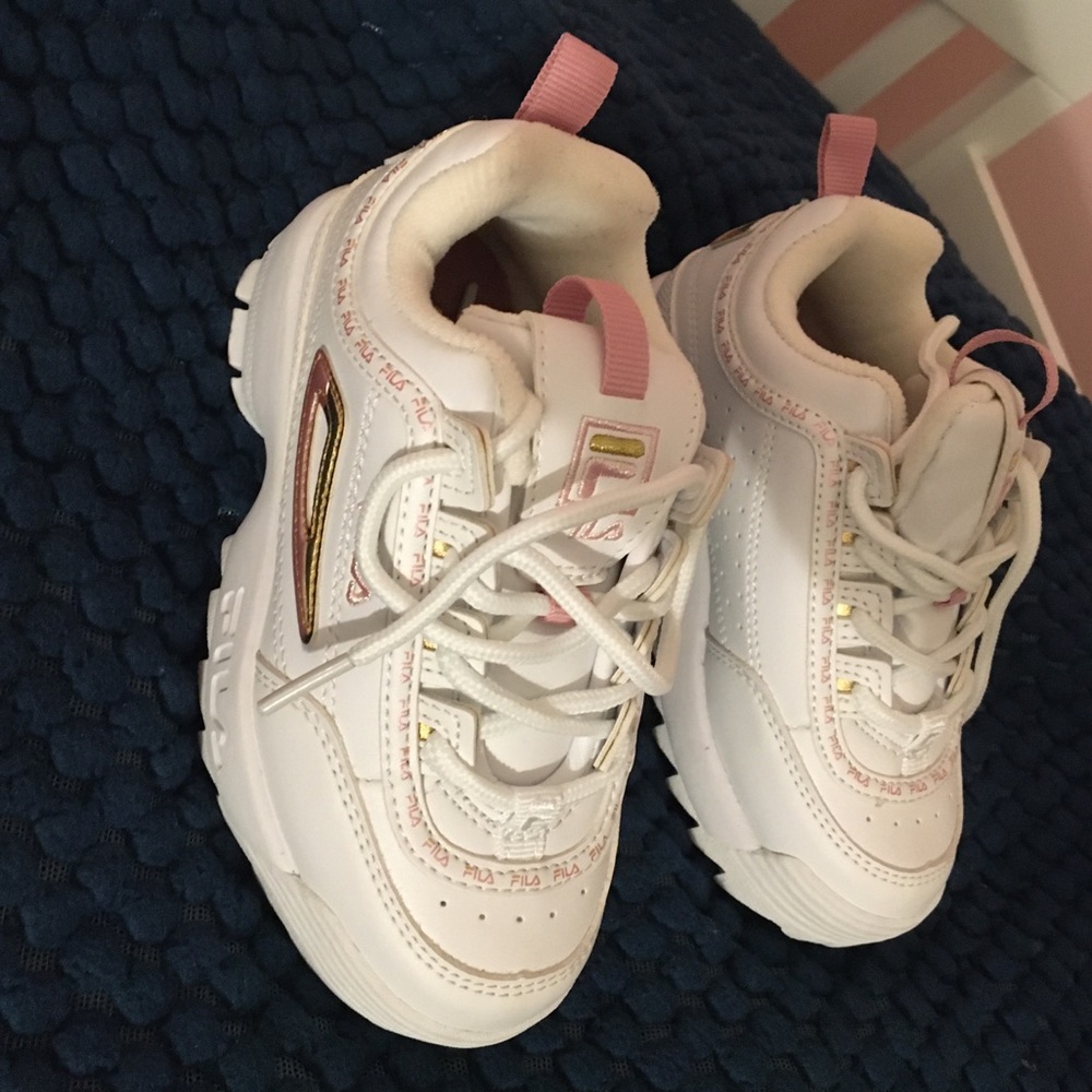 Toddler FILA girls sneakers pink